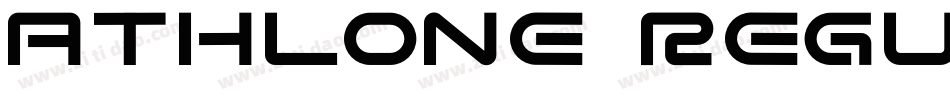 Athlone Regular字体转换
